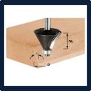 Siirry ryhmään Festool Viistejyrsinterät