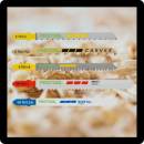 Pistosahojen terät Siirry ryhmään Pistosahojen terät