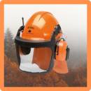 Kuulosuojaimet, visiirit ja kypärät