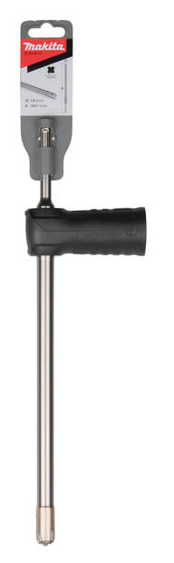 MAKITA SDS-Plus poranterä 18 x 240/360 mm, pölynpoistolla B-64412 - SDS-Plus poranterät 4-leikkuset - 088381535120 - 1