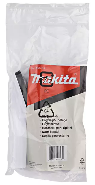 MAKITA Kapea harjasuulake, valkoinen 198873-4 - Makita Imurien suulakkeet - 088381496230 - 2