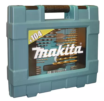 MAKITA Poranterä- ja ruuvikärkisarja 104-osaa D-31778 - Makita Poranterä- ja konekärkisarjat - 088381358590 - 2