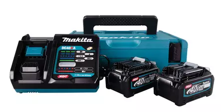 MAKITA PowerPack XGT 40V 2XBL4040F ja DC40RA latauslaite Makpac-laukussa - Makita XGT 40V Akut ja latauslaitteet - 57030100 - 1