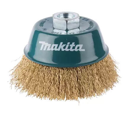 MAKITA Teräsharja 100 mm x M14 (230 mm kulmahiomakoneille) D-39805 - Makita Teräsharjat - 088381399920 - 1