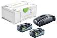 FESTOOL SYS 18V 2x8,0/SCA16 577327 Energiasetti - Akut ja laturit - 4014549405680 - 1