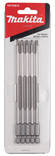 MAKITA 191V02-0 Ruuvauskärki 155 mm PH2, 5 kpl - Syöttölaitteet ja ruuvauskärjet - 088381585200 - 2