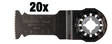 MAKITA Sahanterä upotukseen, leveys 32mm, 20kpl B-64858-20 - Starlock terät - 088381541220 - 1