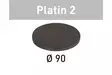 FESTOOL Hiomapaperi STF D 90/0 S500 PL2/15 Platin 2 498322 - Festool Hiomapyöröt 90 mm - 4014549163580 - 1