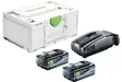 FESTOOL SYS 18V 2x8,0/SCA16 577327 Energiasetti - Festool Energiasetit - 4014549405680 - 1