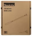 MAKITA Betonivibran täryvarsi Ø 38 mm, pituus 2400 mm 1910C4-5 - Makita XGT Koneiden tarvikkeet - 088381592260 - 2