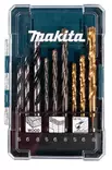 MAKITA D-71962 Poranteräsarja, 9-osaa - Makita Poranterä- ja konekärkisarjat - 088381566490 - 2