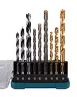 MAKITA D-71962 Poranteräsarja, 9-osaa - Makita Poranterä- ja konekärkisarjat - 088381566490 - 1