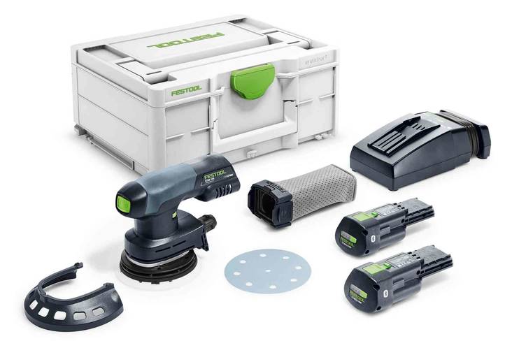 FESTOOL Akkuepäkeskohiomakone ETSC 125 Li 3,0 I-Plus 577694 - 18V akkukoneet - 4014549355480 - 1