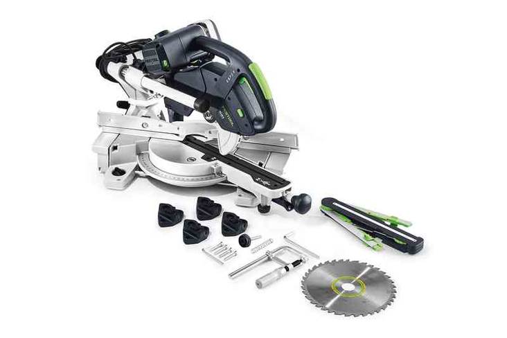 FESTOOL Katkaisusaha KS 60 E-Set KAPEX 561728 - Jiiri- ja pöytäsahat - 4014549243060 - 1