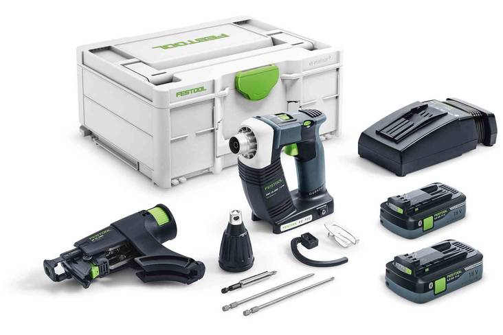 FESTOOL Rakentajan akkuruuvinväännin DWC 18-4500 HPC 4,0 I-Plus DURADRIVE 576502 - Porakoneet ja ruuvinvääntimet - 4014549360880 - 1