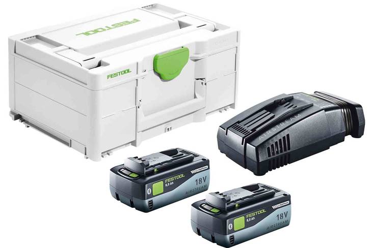 FESTOOL SYS 18V 2x8,0/SCA16 577327 Energiasetti - Akut ja laturit - 4014549405680 - 1