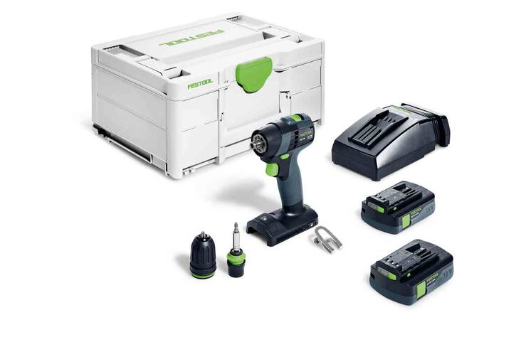 FESTOOL TXS 18 C 3,0-Plus 576895 Akkuruuvinväännin - Porakoneet ja ruuvinvääntimet - 4014549383360 - 1
