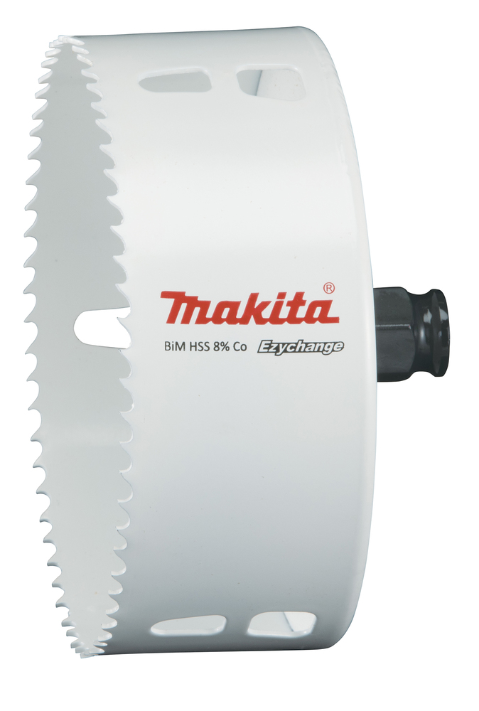 MAKITA Reikäsahanterä BiM 121 mm, Coboltti 8%, Ezychange E-04036 - Reikäsahanterät - 088381562270 - 1