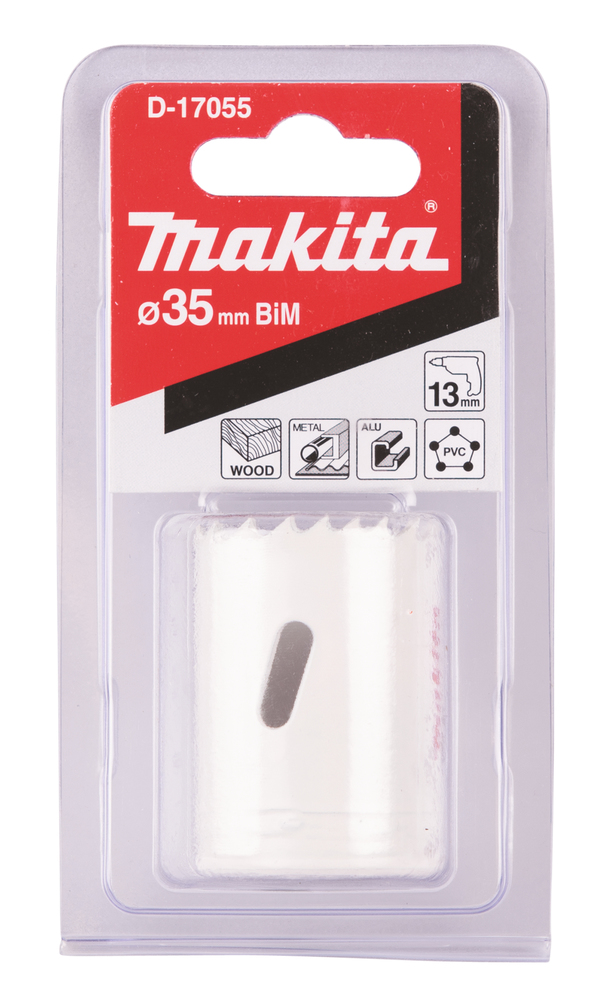 MAKITA Reikäsahanterä , BiM , 35 mm D-17055 - Reikäsahanterät - 088381194860 - 1