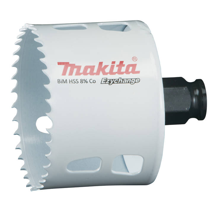 MAKITA Reikäsahanterä BiM 68 mm, Coboltti 8%, Ezychange E-03903 - Reikäsahanterät - 088381562140 - 1