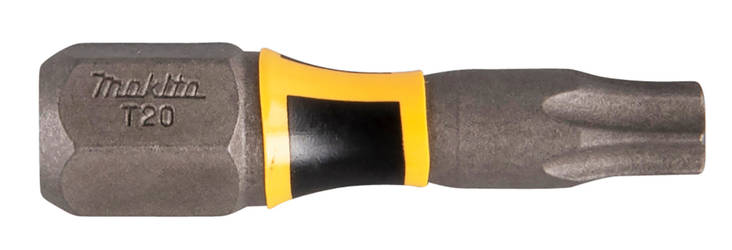 MAKITA Ruuvauskärki T20, 25 mm, 2 kpl E-03218 - Konekärjet ja bitsinpitimet - 088381569880 - 1