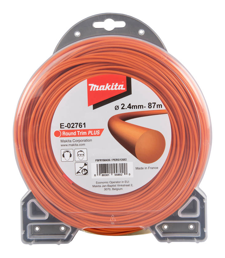MAKITA Siima 2,4 mm x 87 m, pyöreä E-02761 - Siimapäät ja siimat - 088381558020 - 1
