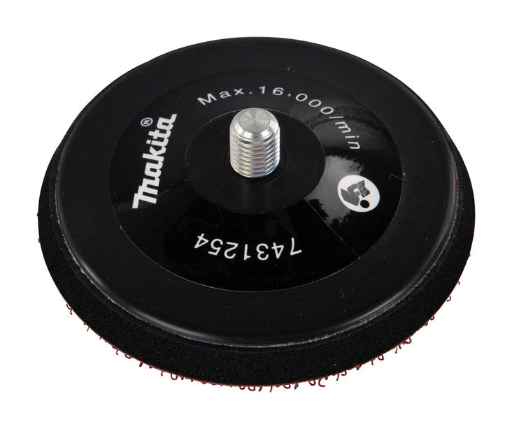 MAKITA Tarra-alusta 75 mm sienille 743125-4 - Kiillotuskoneet ja tarvikkeet - 088381587860 - 1