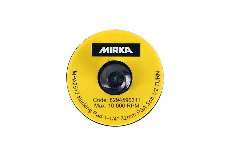 MIRKA Alustalla 32mm pikakiinnitys liima pehmeä, 10 kpl/Pakk - Mirka Alustallat hiomakoneille - 6416868905250 - 1
