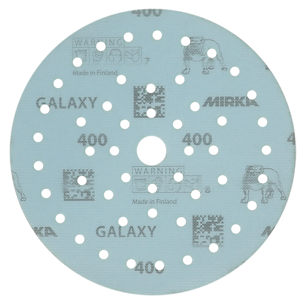 MIRKA GALAXY 150 mm tarra multifit P400 50 kpl/pakk - Hiomapyöröt 150mm - 6416868554250 - 1