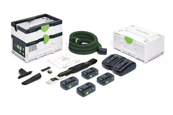 FESTOOL Akkujärjestelmäimuri CLEANTEC CTLC SYS HPC 4,0 I-Plus 576944 - Festool 18V Akkuimurit - 4014549388990 - 1