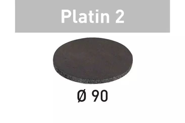 FESTOOL Hiomapaperi STF D 90/0 S500 PL2/15 Platin 2 498322 - Festool Hiomapyöröt 90 mm - 4014549163580 - 1