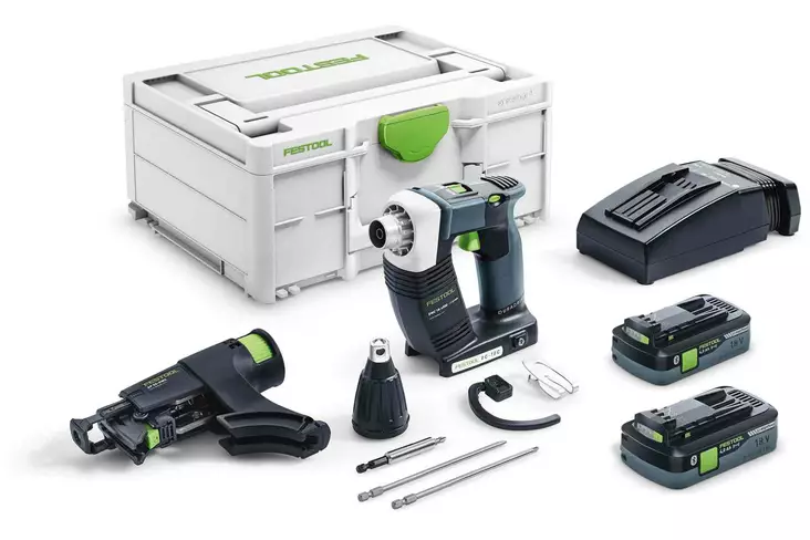 FESTOOL Rakentajan akkuruuvinväännin DWC 18-4500 HPC 4,0 I-Plus DURADRIVE 576502 - Festool 18V Porat ja ruuvinvääntimet - 4014549360880 - 1