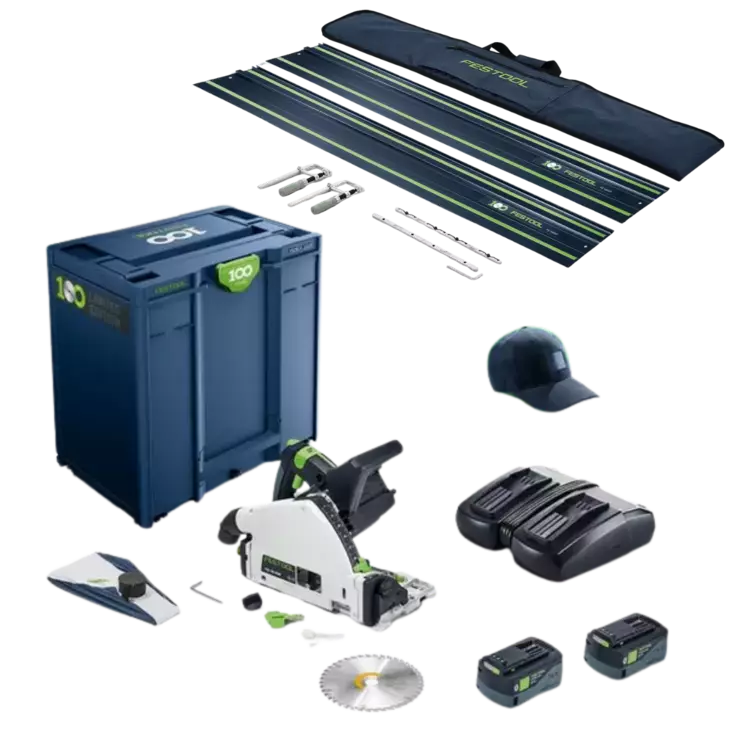 FESTOOL TSC 55 KEBI-Plus/XL-FS KISKOSETILLÄ 100Y Limited Edition - 18V akkukoneet - 501015010 - 1