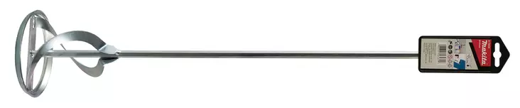 MAKITA D-73536 Vispilä kuusiokantakiinnityksellä 120x600mm, maaleille - Makita Laastin sekoituskoneet 230V - 088381584890 - 1