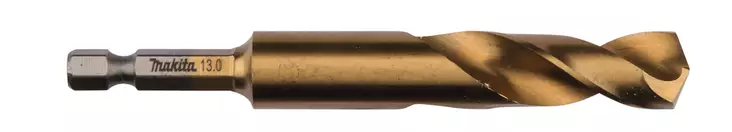 MAKITA Metalliporanterä HSS-Tin 13,0 mm, 1/4" bitsikiinnitys B-51079 - Makita Metalliporanterät - 088381464420 - 1