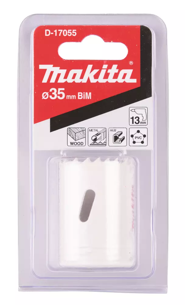MAKITA Reikäsahanterä , BiM , 35 mm D-17055 - Makita Reikäsahanterät - 088381194860 - 1