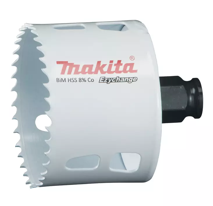 MAKITA Reikäsahanterä BiM 68 mm, Coboltti 8%, Ezychange E-03903 - Makita Reikäsahanterät - 088381562140 - 1
