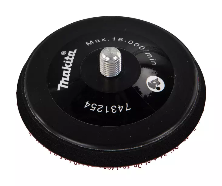 MAKITA Tarra-alusta 75 mm sienille 743125-4 - Makita Kiillotuskoneet ja tarvikkeet - 088381587860 - 1