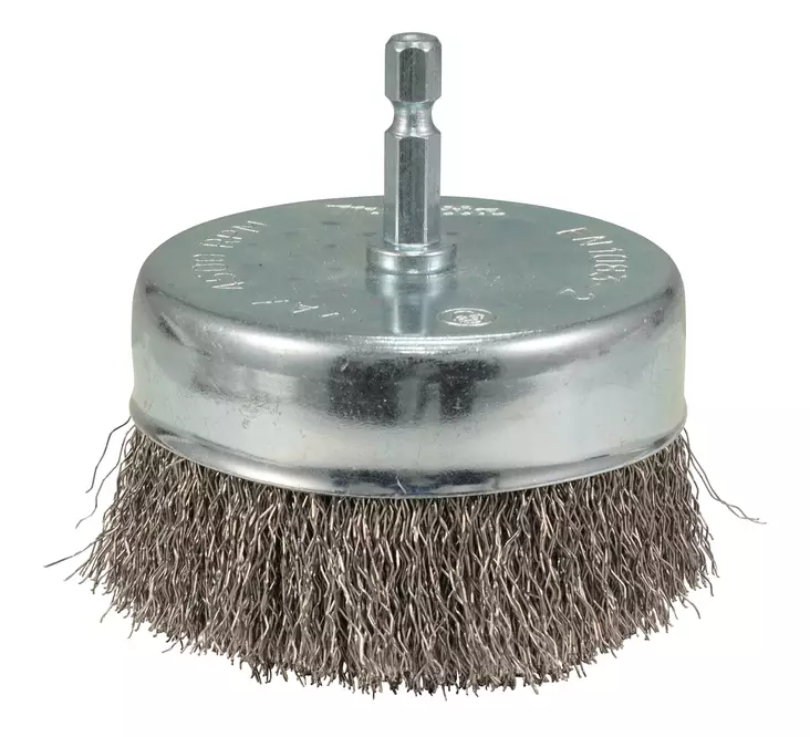 MAKITA Teräsharja rst 80 mm kuppiharja D-76598 - Terasharjat - 088381792370 - 1