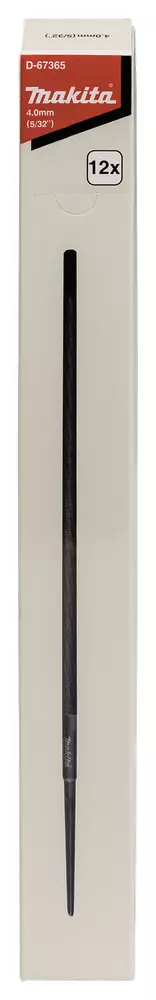 MAKITA Viila 4,0 mm, 12 kpl Makita D-67365 - Makita Moottorisahojen tarvikkeet - 088381547970 - 1