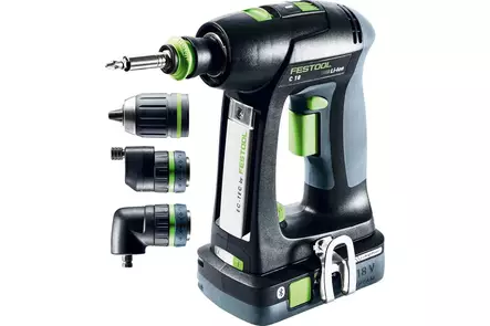 FESTOOL Akkuruuvinväännin C 18 HPC 4,0 I-SET 577617 - Festool 18V Porat ja ruuvinvääntimet - 4014549360071 - 3