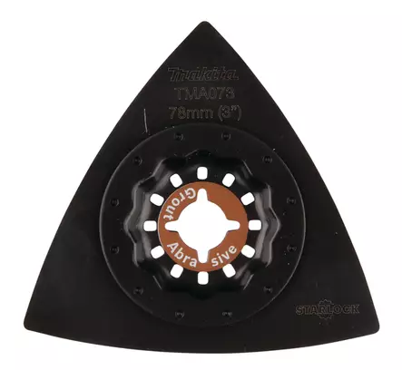 MAKITA Kovametallihiontaterä, kolmio 78mm B-65062 - Makita Starlock terät - 088381536561 - 2