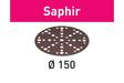 FESTOOL Hiomapaperi STF-D150/48 P24 SA/25 Saphir 575194 - Hiomapyöröt 150 mm - 4014549296981 - 1