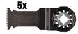 MAKITA Sahanterä kaareva leikkuureuna upotukseen, leveys 32mm, 5kpl B-64886-5 - Starlock terät - 088381536691 - 1
