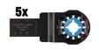 MAKITA Sahanterä upotukseen, leveys 20mm, 5kpl B-64923-5 - Starlock terät - 088381536721 - 1