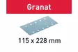 FESTOOL Hiomapaperi STF 115X228 P400 GR/100 Granat 498954 - Festool 115x228 mm - 4014549176641 - 1