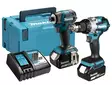 MAKITA Akkukonesarja LXT 18V DLX2527TJ - LXT Akkukonesarjat - 197050008251 - 1