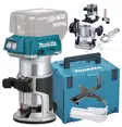 MAKITA Käsijyrsin LXT ® DRT50ZJX5 sis.Jyrsinteräsarjan 3.os D-30209 - Makita LXT 18V Höylät ja jyrsimet - 088381846141 - 1