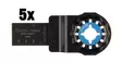 MAKITA Sahanterä upotukseen, leveys 20mm, 5kpl B-64923-5 - Makita Starlock terät - 088381536721 - 1
