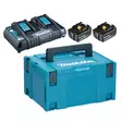 POWERPACK 18V 2XBL1860, DC18RD 198077-8 - Makita LXT 18V Akut ja latauslaitteet - 088381474511 - 1